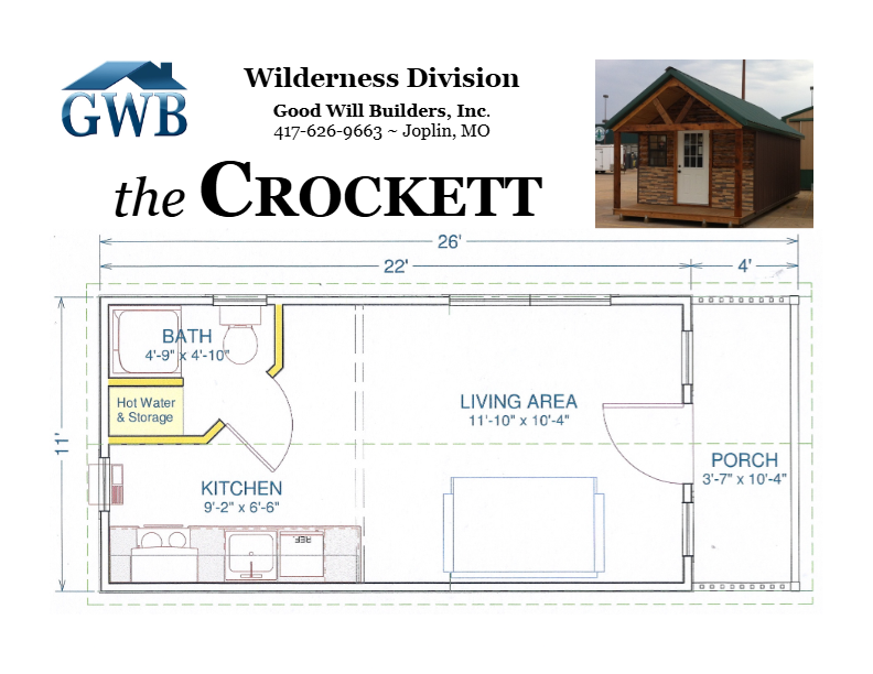 The Crockett Floor Plan